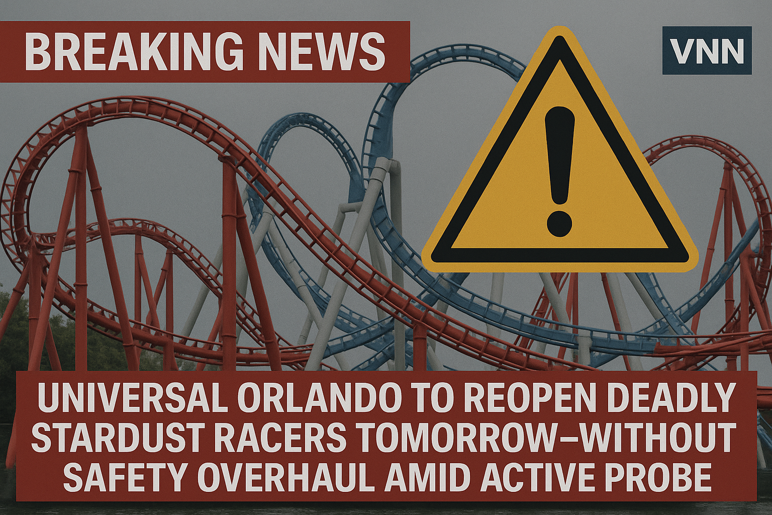 Universal Orlando To Prematurely Reopen Deadly Coaster