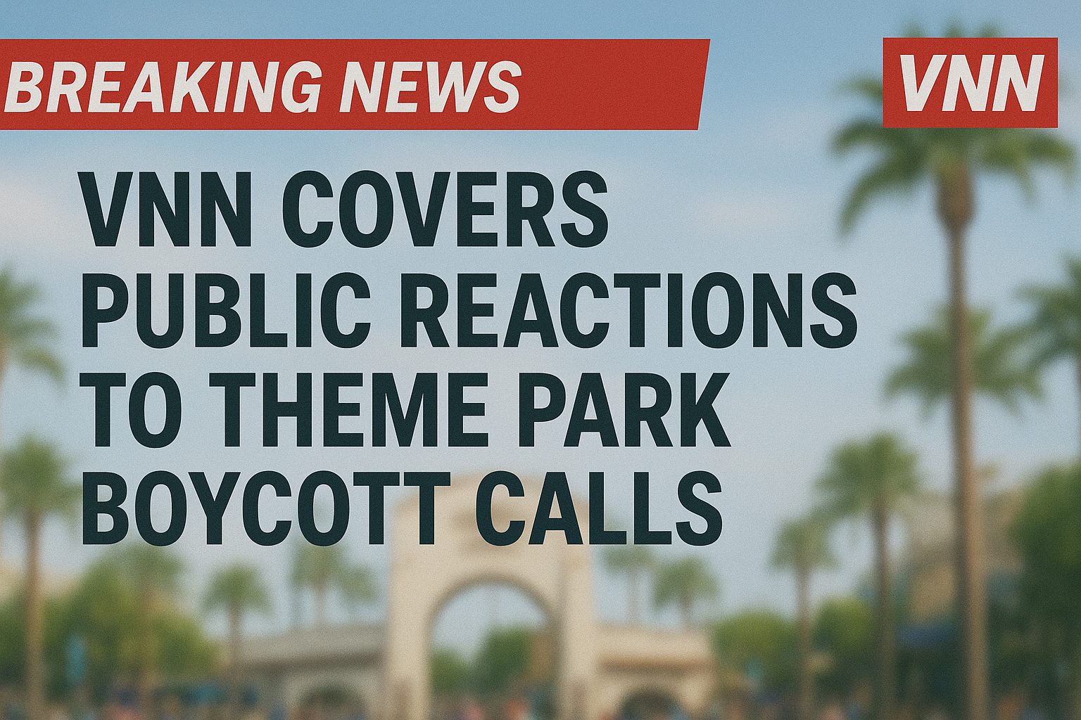 Universal Theme Park Boycott